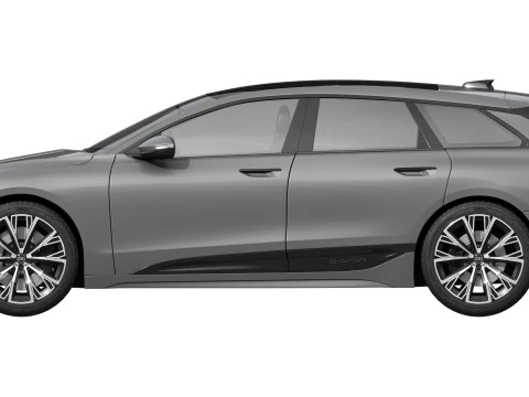 Audi A6 Avant e-tron 2025 3D Model