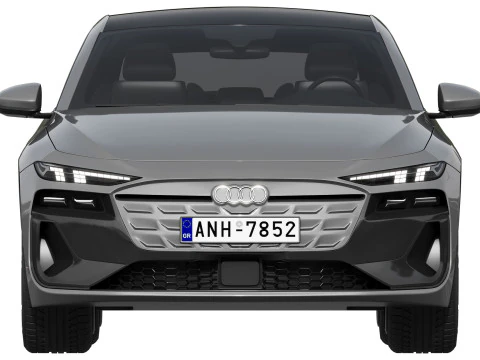 Audi A6 Avant e-tron 2025 3D Model