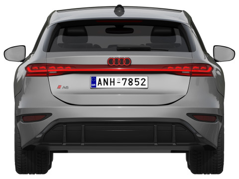 Audi A6 Avant e-tron 2025 3D Модель