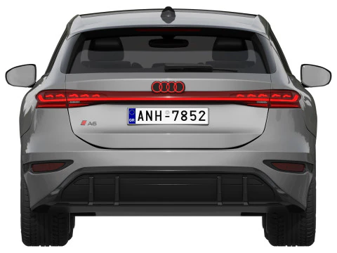 Audi A6 Avant e-tron 2025 3D Model