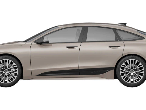 Audi A6 Sportback e-tron 2025 3D Model
