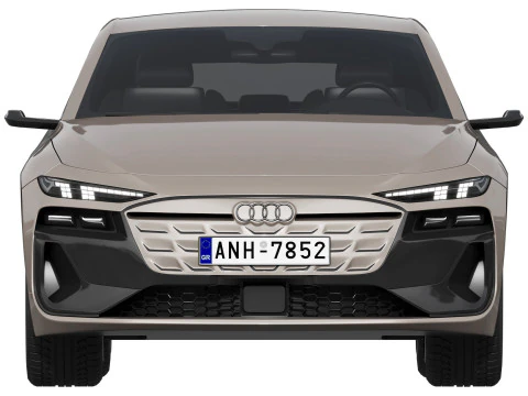 Audi A6 Sportback e-tron 2025 3D Model