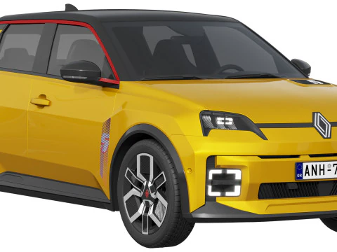 Renault 5 E-Teknoloji 3D Model