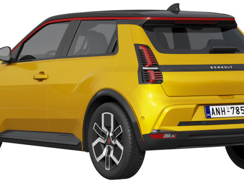 Renault 5 E-Teknoloji 3D Model