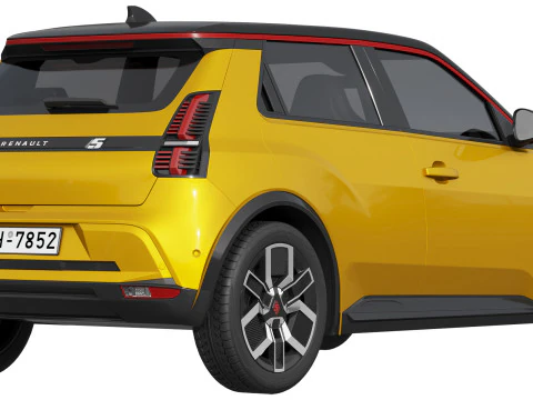 Renault 5 E-Teknoloji 3D Model