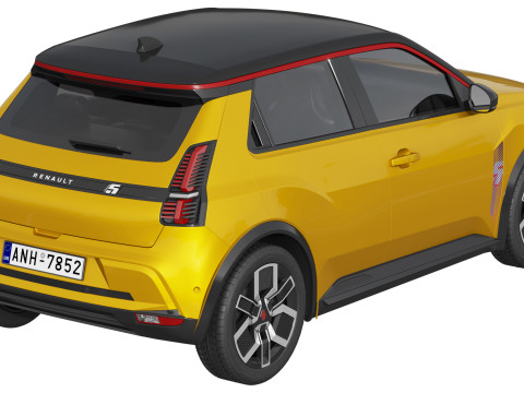 Renault 5 E-Tech Modelo 3D
