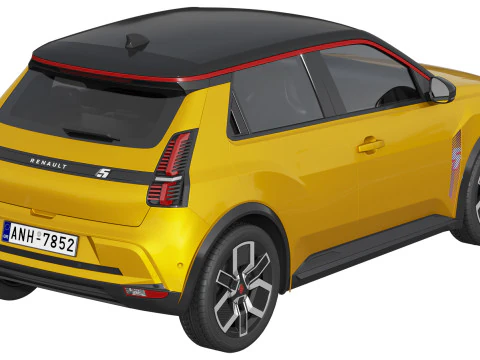 Renault 5 E-Teknoloji 3D Model