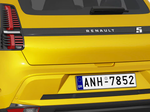 Renault 5 E-Teknoloji 3D Model