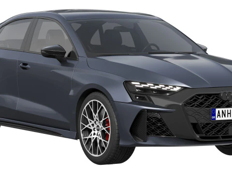 Audi RS3 Sedan 2025 3D Model