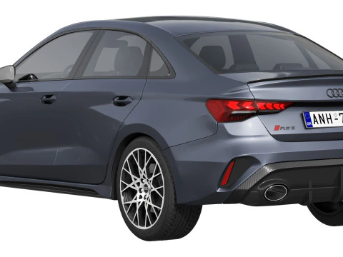 Audi RS3 Sedan 2025 3D Model