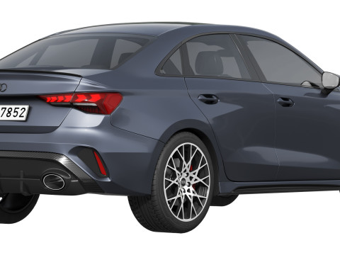 Audi RS3 Sedan 2025 3D-Modell