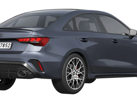 Audi RS3 Sedan 2025 3D Model
