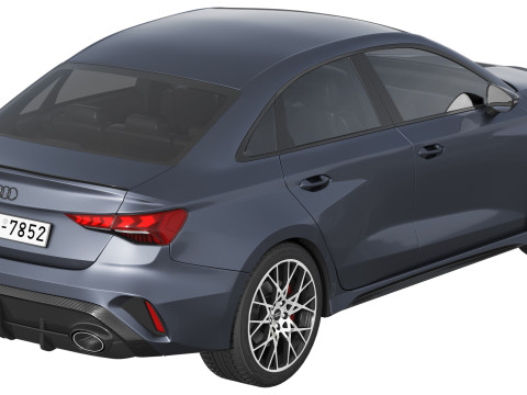 Audi RS3 Sedan 2025 3D-Modell