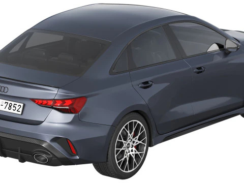 Audi RS3 Sedan 2025 3D Model