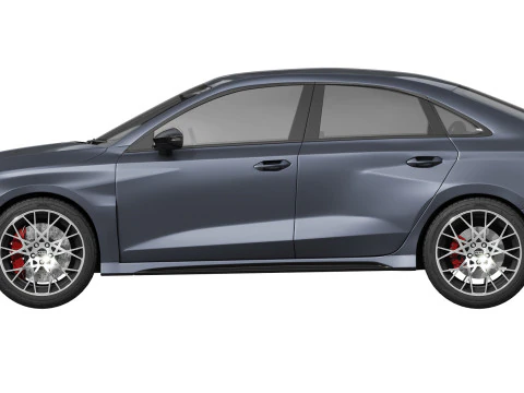 Audi RS3 Sedan 2025 3D Model