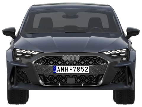 Audi RS3 Sedan 2025 3D Model
