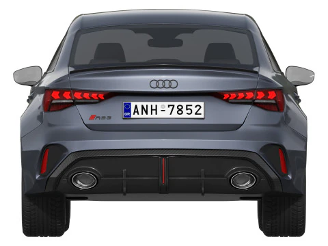 Audi RS3 Sedan 2025 3D Model