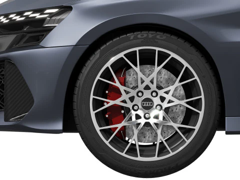 Audi RS3 Sedan 2025 3D Model