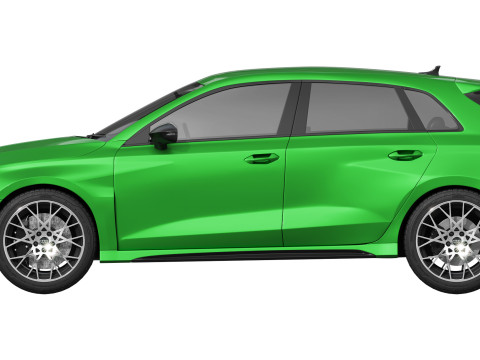Audi RS3 Sportback 2025 3D Model