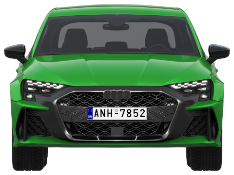 Audi RS3 Sportback 2025 3D Model