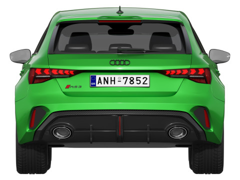 Audi RS3 Sportback 2025 3D Model