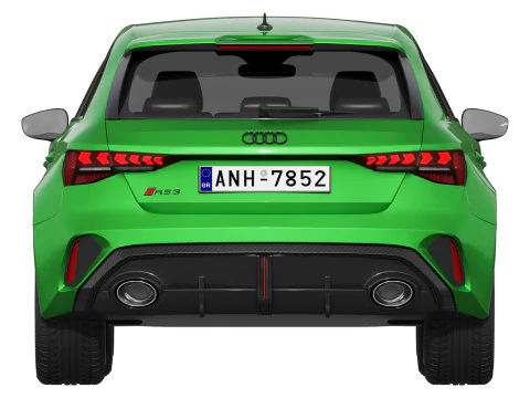 Audi RS3 Sportback 2025 Modelo 3D