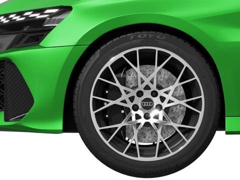 Audi RS3 Sportback 2025 3D Model