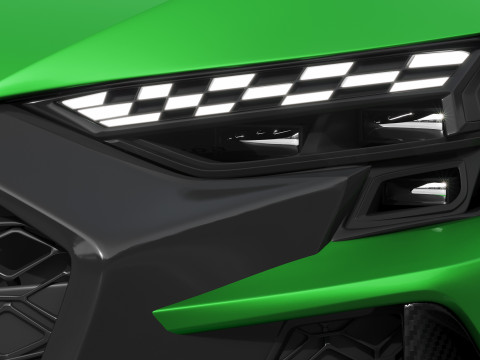Audi RS3 Sportback 2025 3D Model