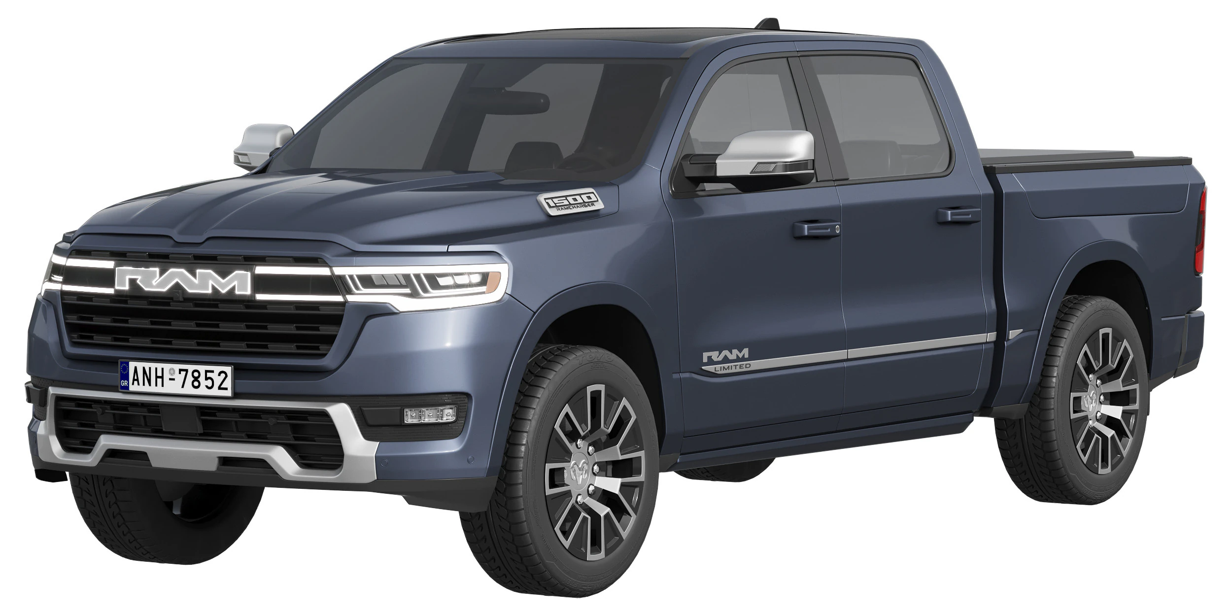 Ram 1500 Ramcharger 3D Model .c4d .max .obj .3ds .fbx .stl .blend 