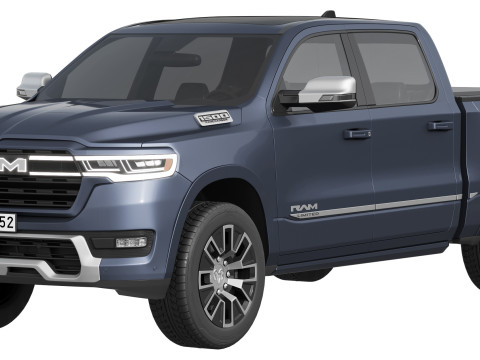 Ram 1500 Ramcharger 3D 모델