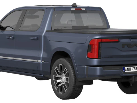Ram 1500 Ramcharger 3D Model