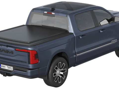 Ram 1500 Ramcharger 3D Model