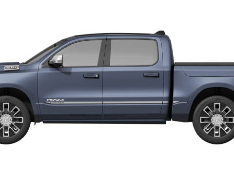 Ram 1500 Ramcharger Modello 3D