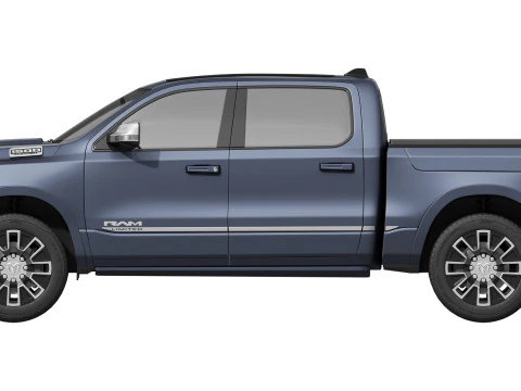 Ram 1500 Ramcharger 3D Model