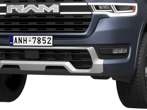 Ram 1500 Ramcharger 3D Model