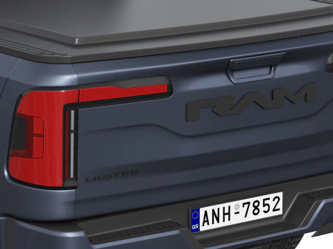 Ram 1500 Ramcharger 3D Model