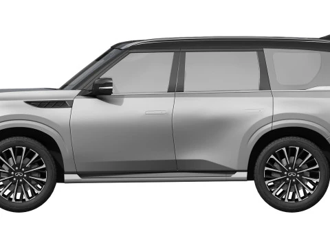 Infiniti QX80 2025 3D Model
