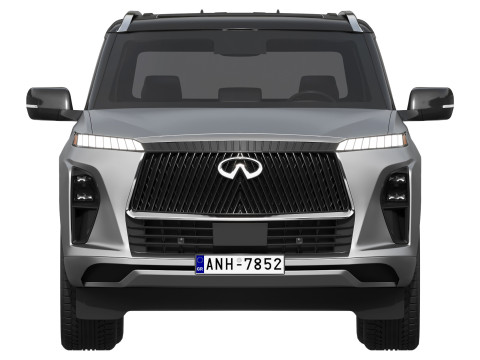 Infiniti QX80 2025 3D 모델