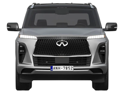 Infiniti QX80 2025 3D Model