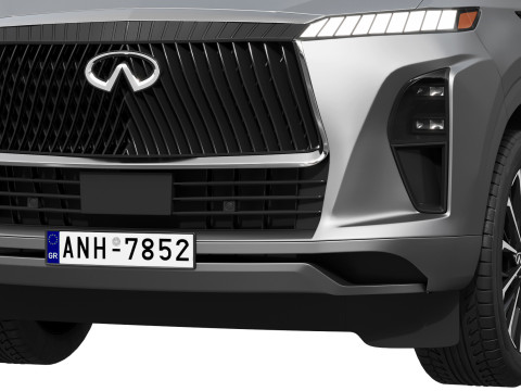Infiniti QX80 2025 3D 모델