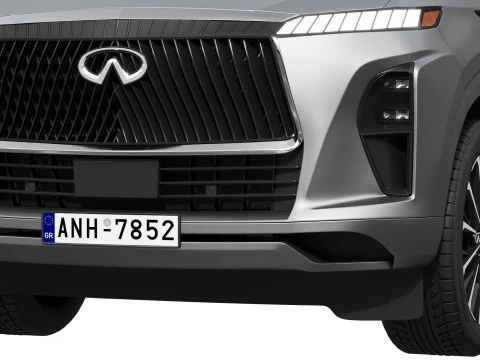 Infiniti QX80 2025 3D Model