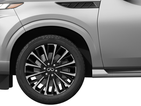 Infiniti QX80 2025 3D 모델