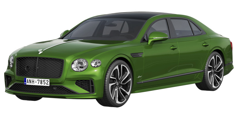 Bentley Flying Spur Speed 2025 3D 模型 .c4d .max .obj .3ds .fbx .stl .blend