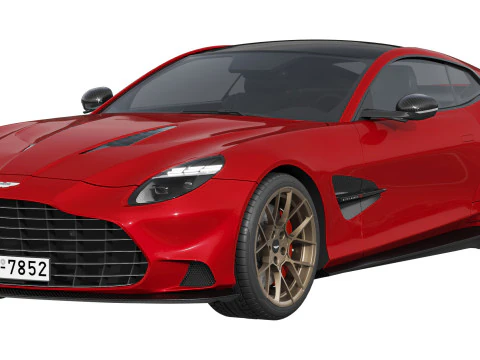 Aston Martin Vanquish 2025 3D Model