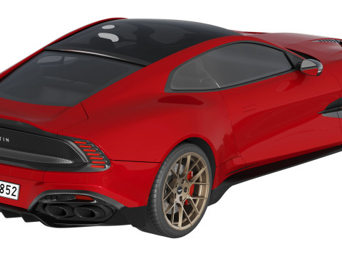 Aston Martin Vanquish 2025 Model 3D
