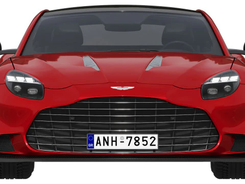 एस्टन मार्टिन वैंक्विश 2025 3D मॉडल