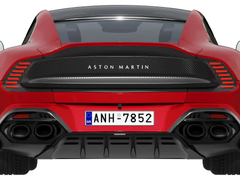 एस्टन मार्टिन वैंक्विश 2025 3D मॉडल