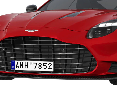 एस्टन मार्टिन वैंक्विश 2025 3D मॉडल