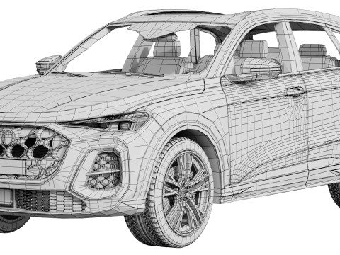 Audi Q5 2025 3D Model
