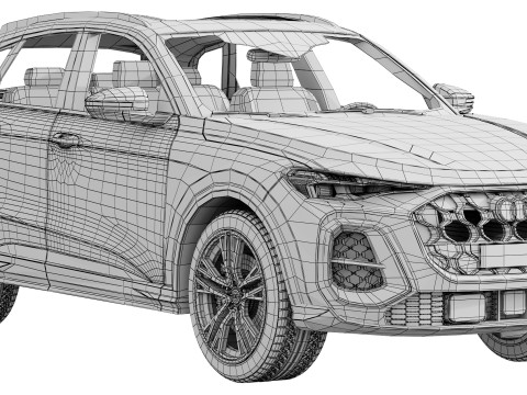 Audi Q5 2025 3D Model
